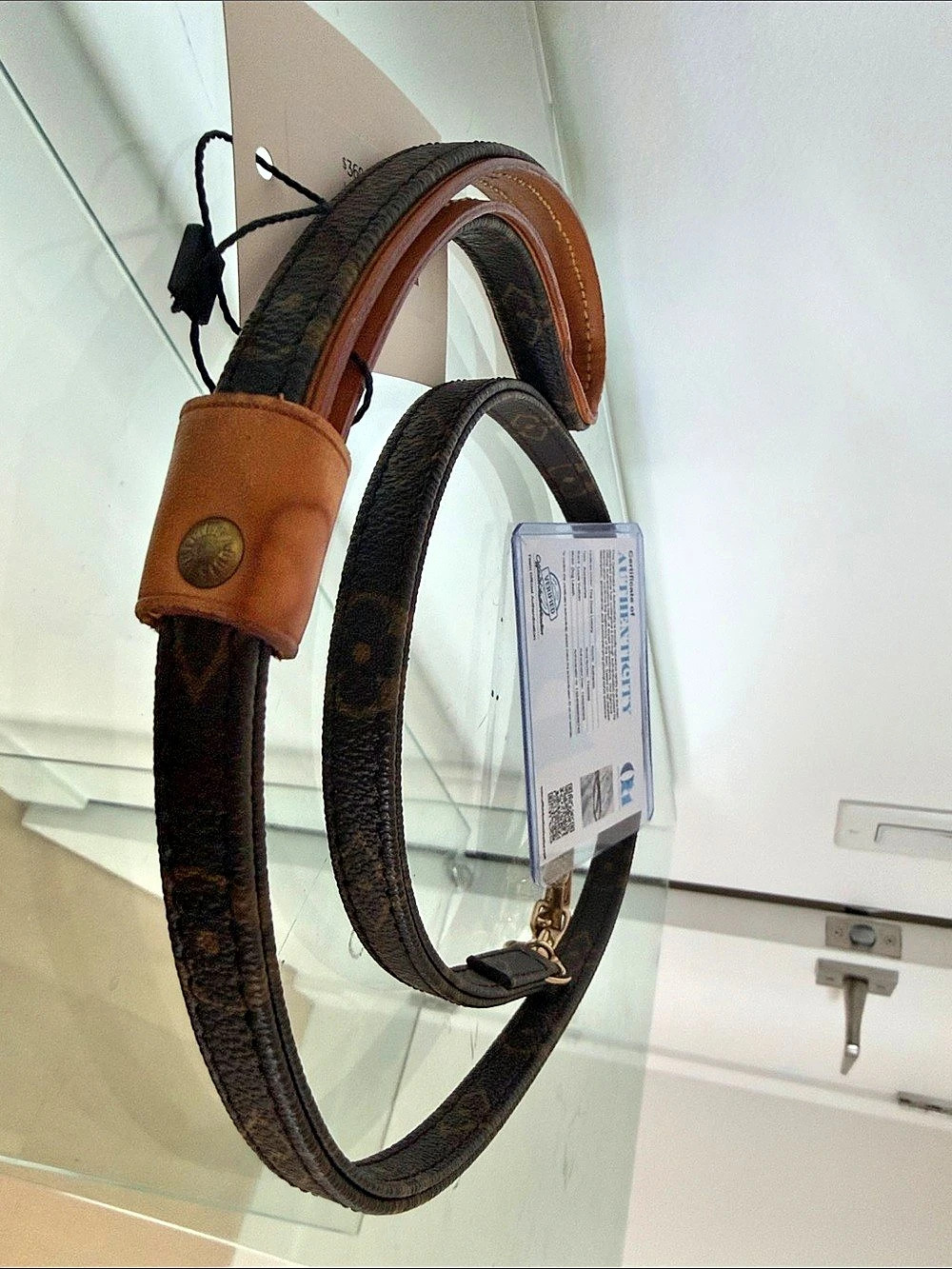 Louis Vuitton Monogram Adjustable Shoulder Strap Brown